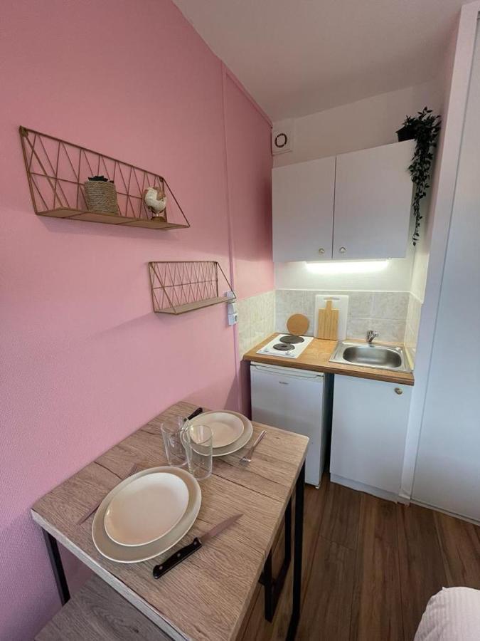 Rose, Studio Proche Centre Ville Caen Exteriér fotografie